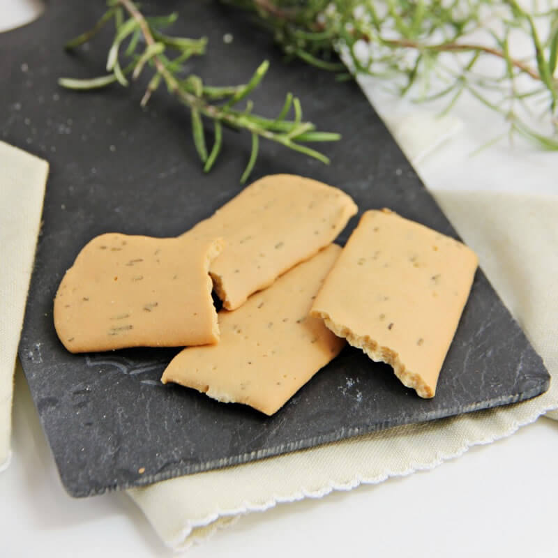 Crackers minceur au romarin - Mincidelice